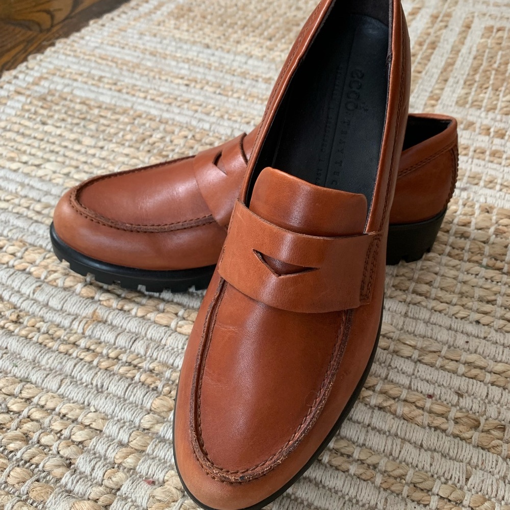 Ecco Dress Classic 15 Leather Slip-On Loafers